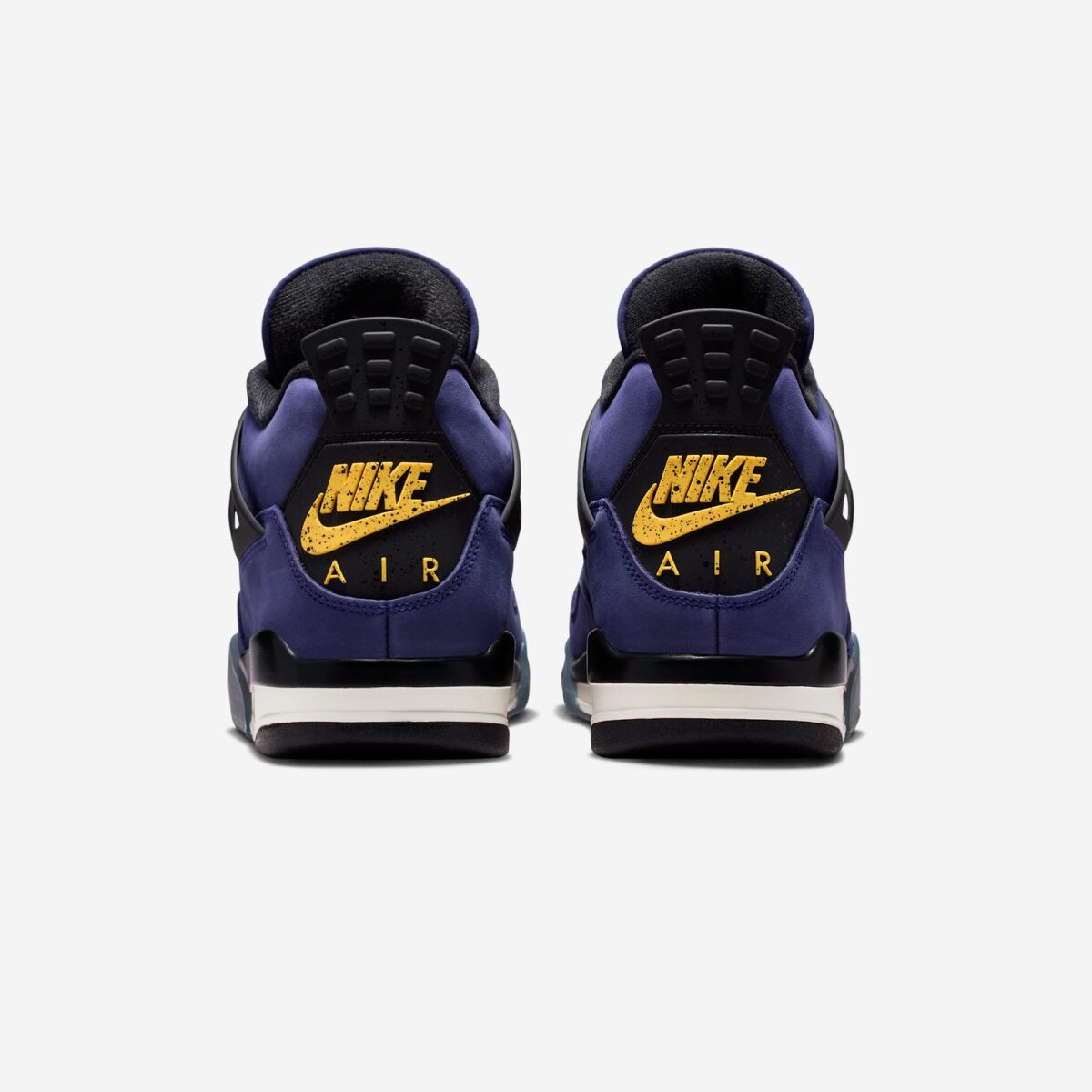 Nike Air Jordan 4 Retro 'Lakers' Jordan 4 AJ4 Imperial Purple FV5029-500 Men's
