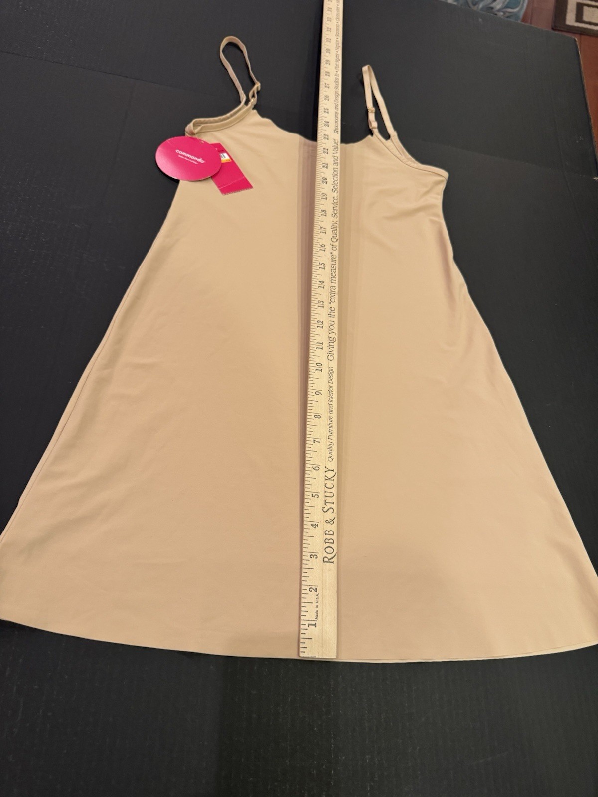 Commando Mini Cami Slip Caramel Size S/M BNWT