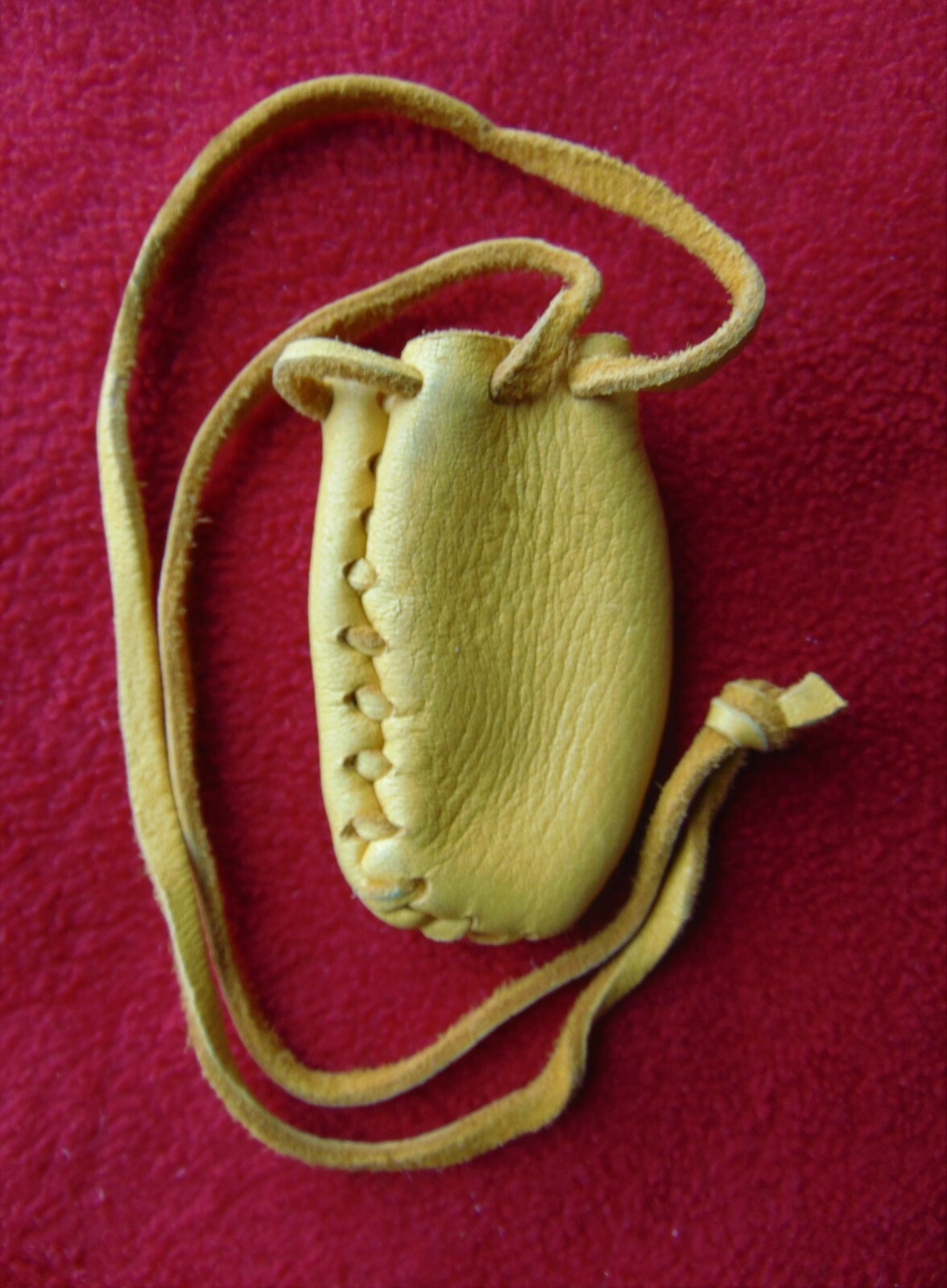 WESTERN COWBOY OR MOUNTAIN MAN OR WOMAN'S NEW LEATHER POSSIBLES BAG ~ & CONCHO