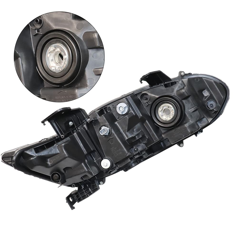 Halogen Headlight Assembly for 2018 2019 2020 Honda Accord Replacement Left