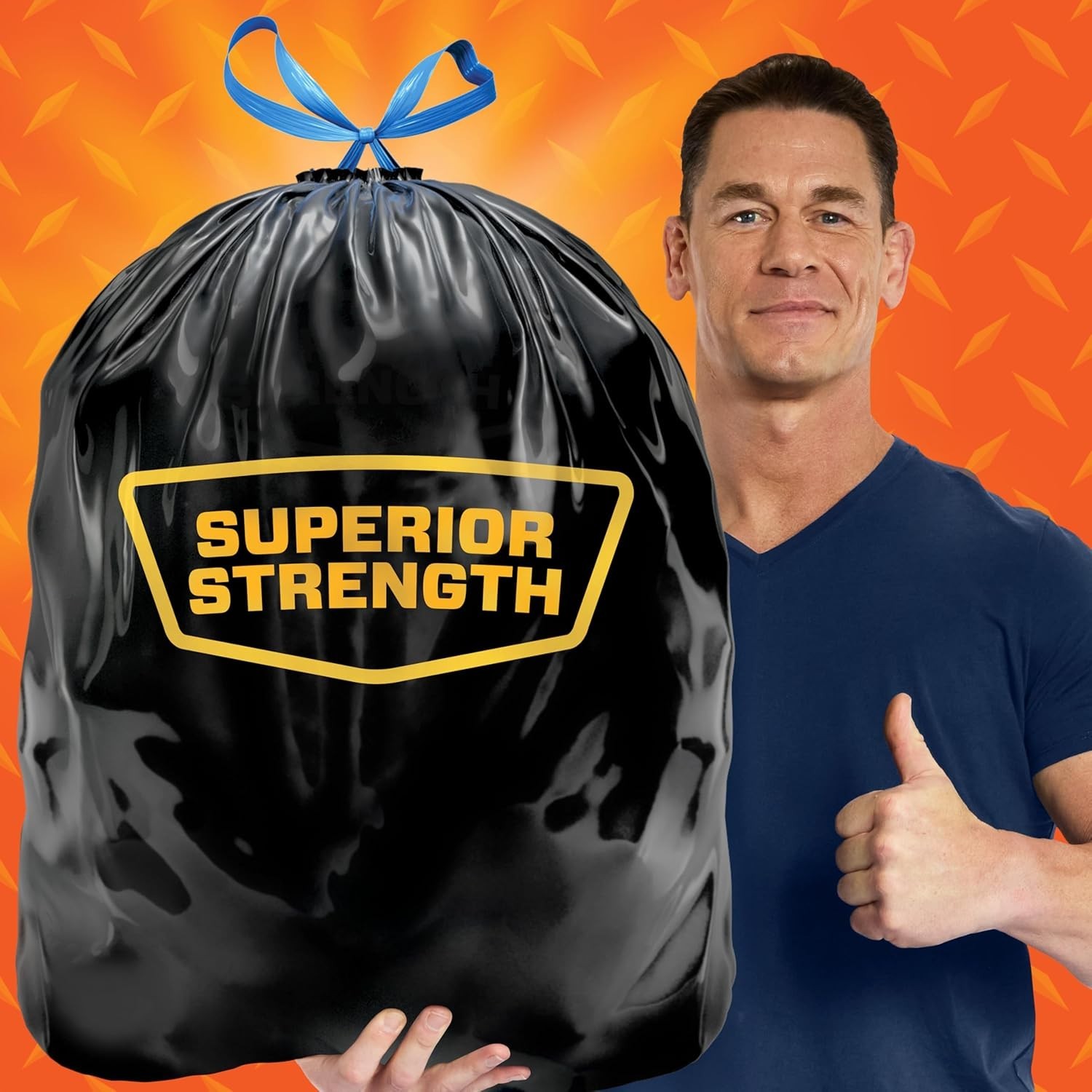 Hefty Strong Large Trash Bags, 30 Gallon, 56 Count