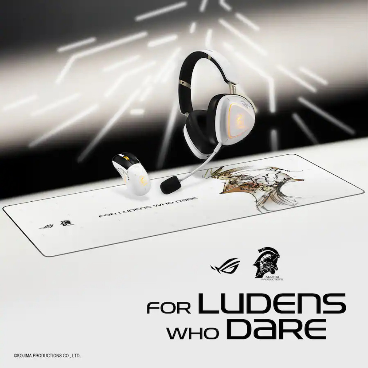 ASUS ROG x KOJIMA PRODUCTIONS Limited Ludens Edition Scabbard II Gaming Desk Pad
