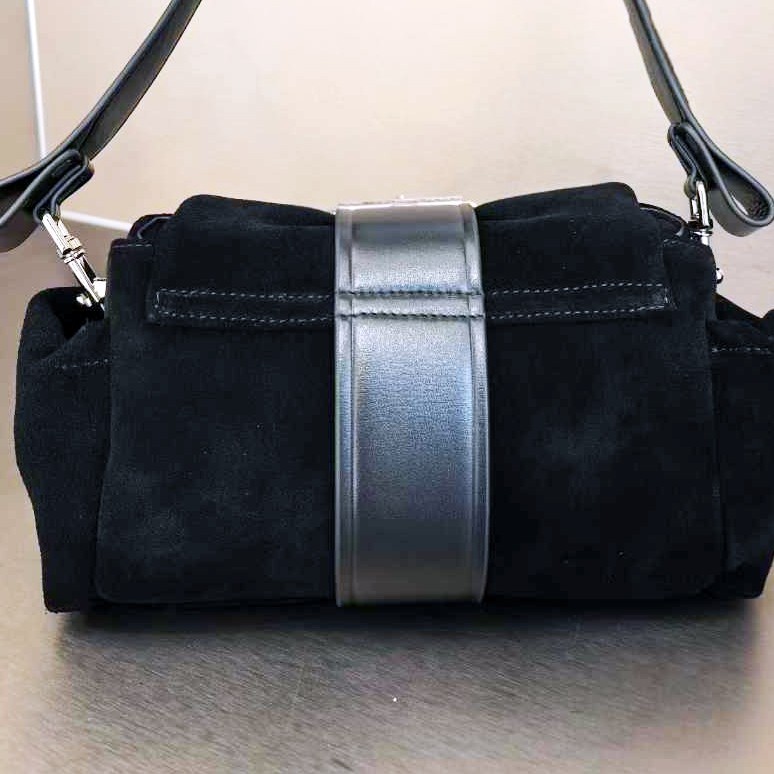 Vivienne Westwood Hazel Treasure Handbag Suede Black outlet F/S JP [DDP]