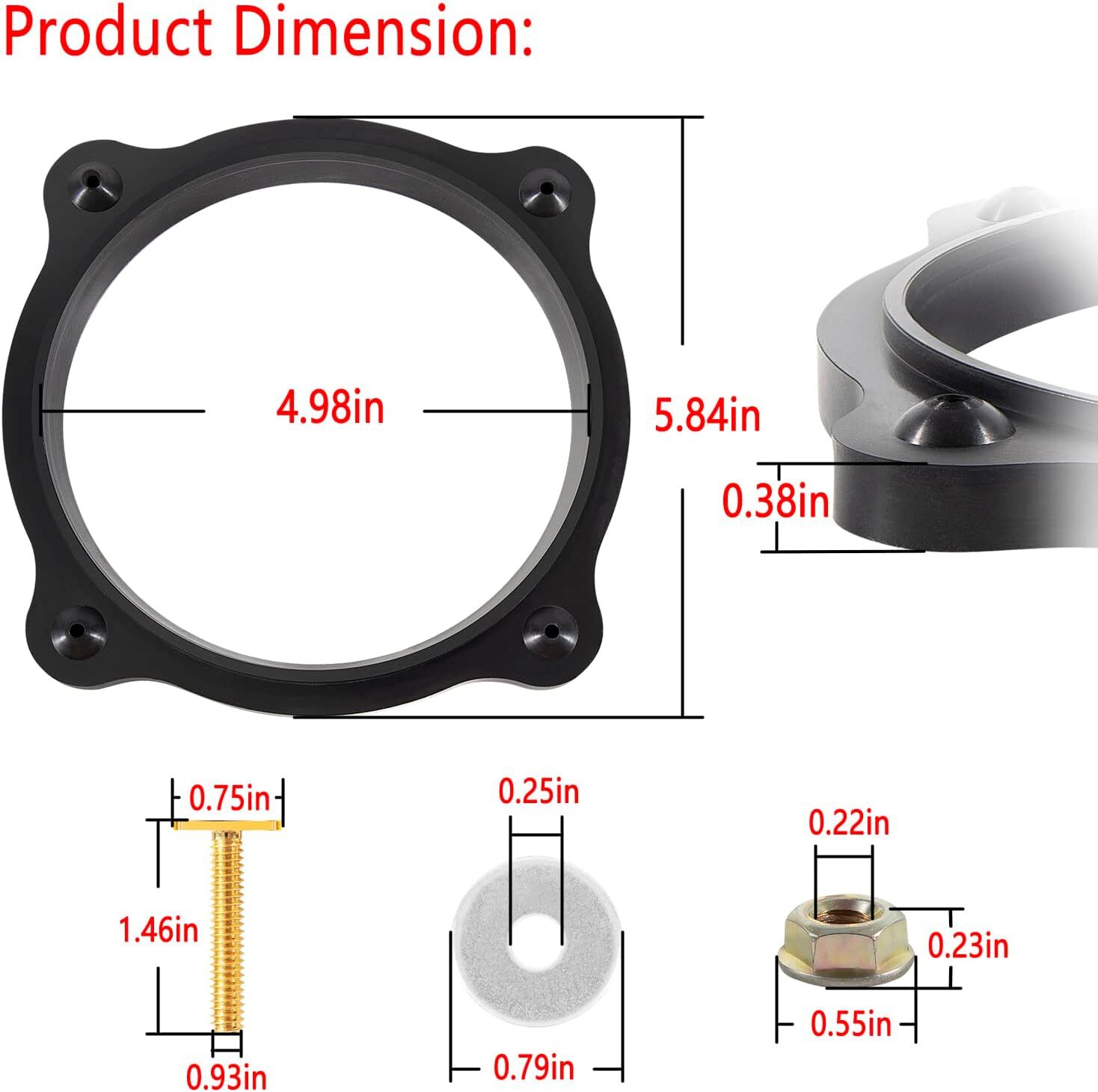 For Dometic/Sealand 385310063 Toilets Floor Flange Seal & Mounting Kit 2010 2011