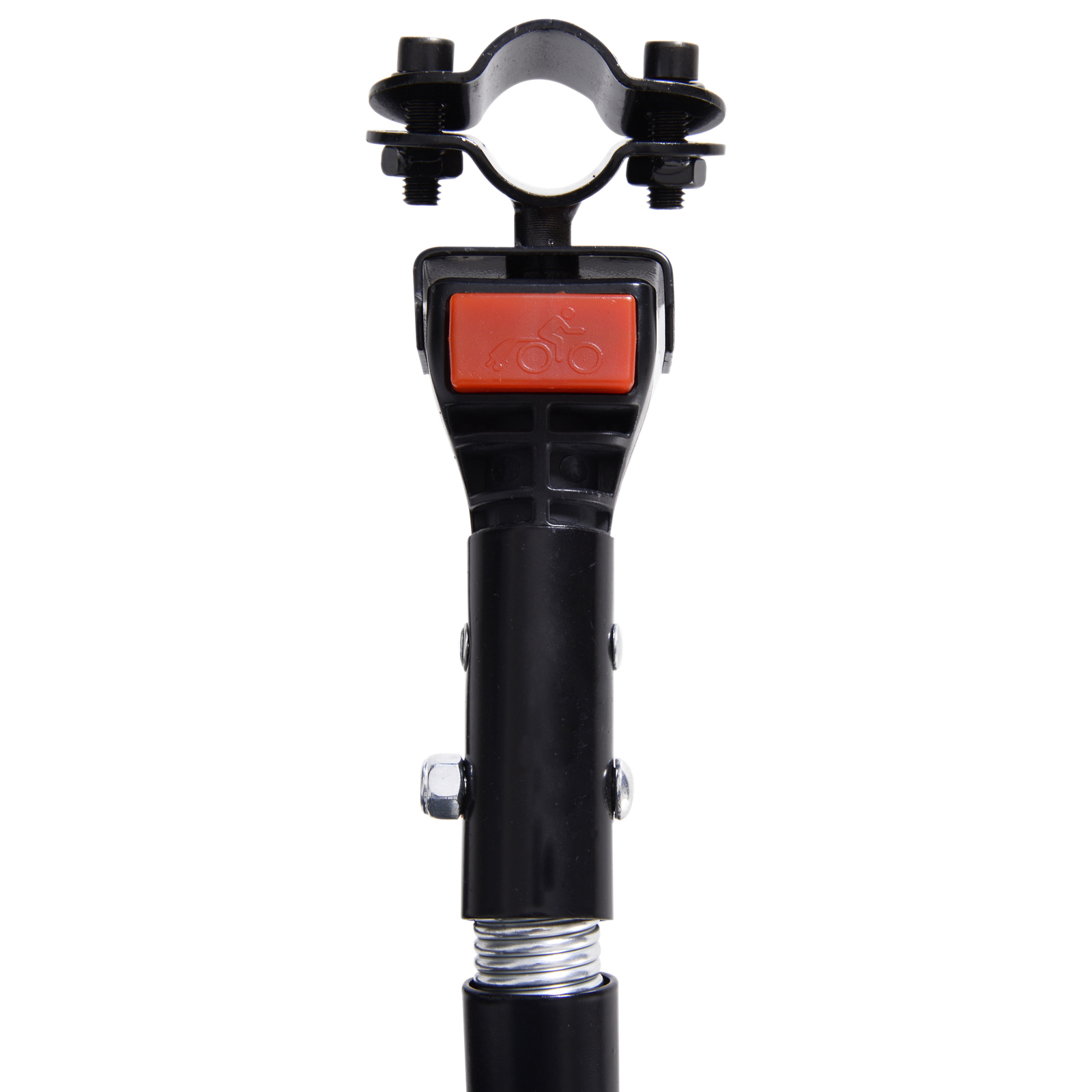 Folding Bicycle Cargo Storage Cart and Luggage Trailer with Hitch - Black