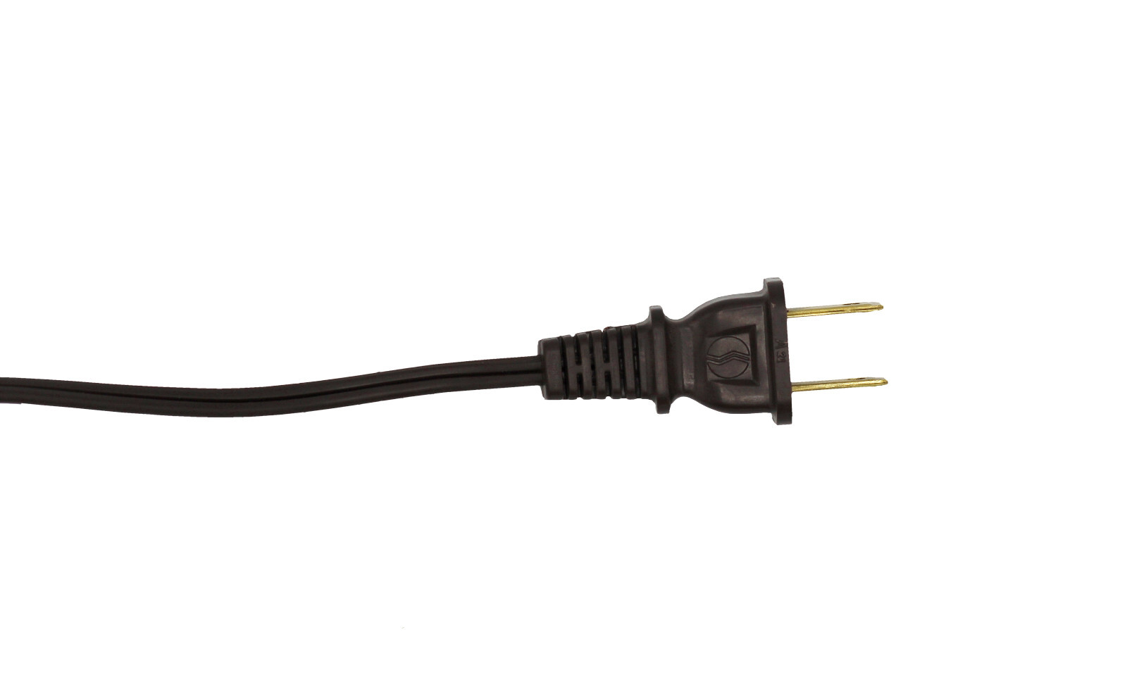 Brown Lamp Cord, 8 Foot Long Replacement Repair Part, 18/2 SPT-1 Wire - 2 Pack