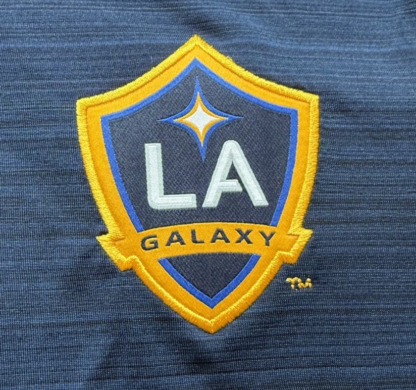 2018 LA Galaxy Away #9 Ibrahimovic Large adidas Soccer Legend Zlatan MLS kit