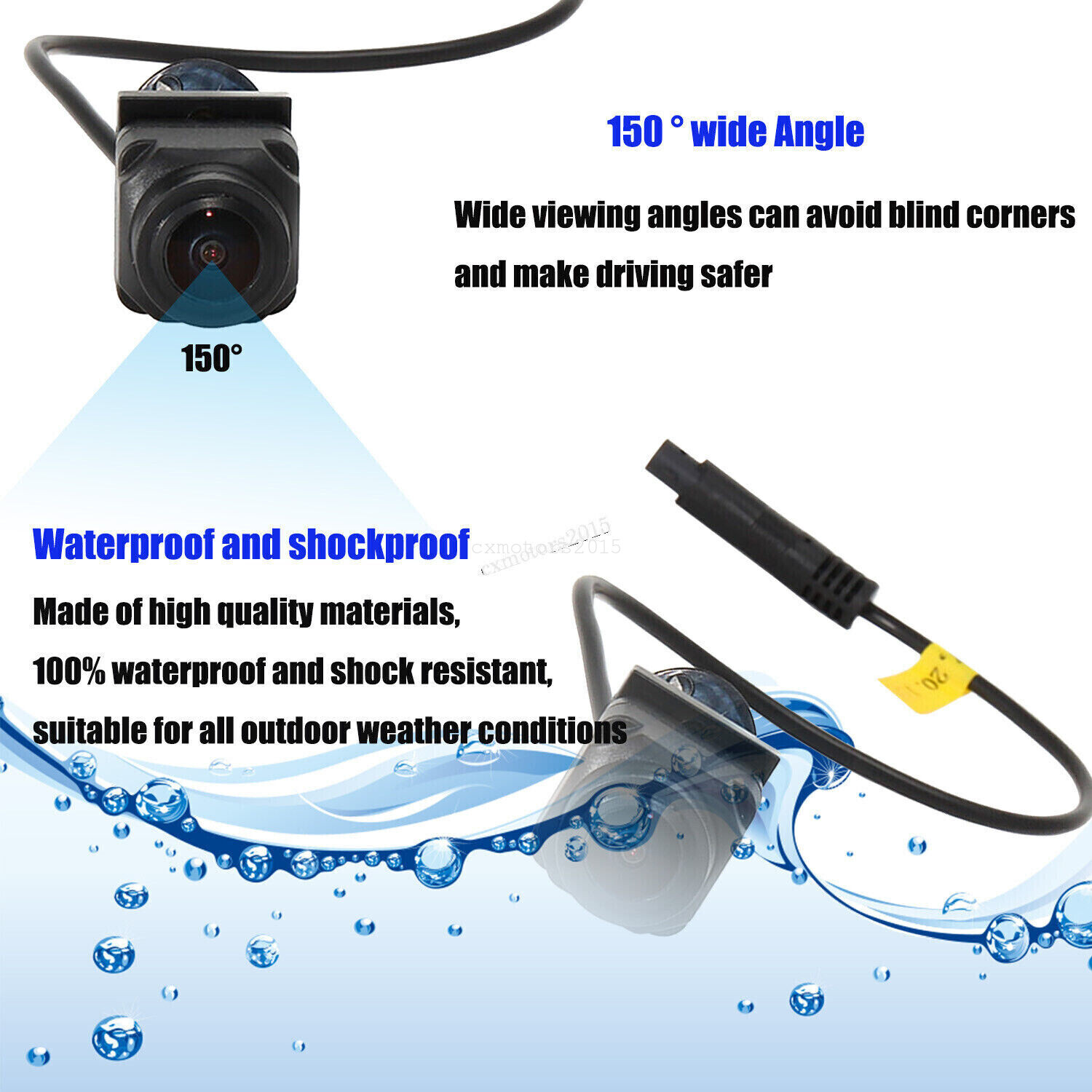 Car Front View Camera for Jeep Wrangler JL Rubicon JLU JLR 2018 2019 2020 2021