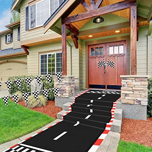 10 Feet Long Racetrack Floor Running Racer Party Decoration Mat Fold Race 2