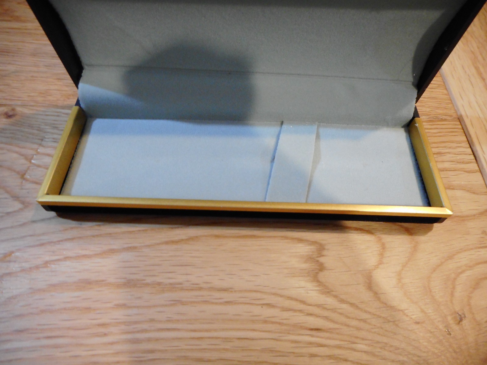 Black gift box for lnoves, roller ball pen and or fountain pen or small items