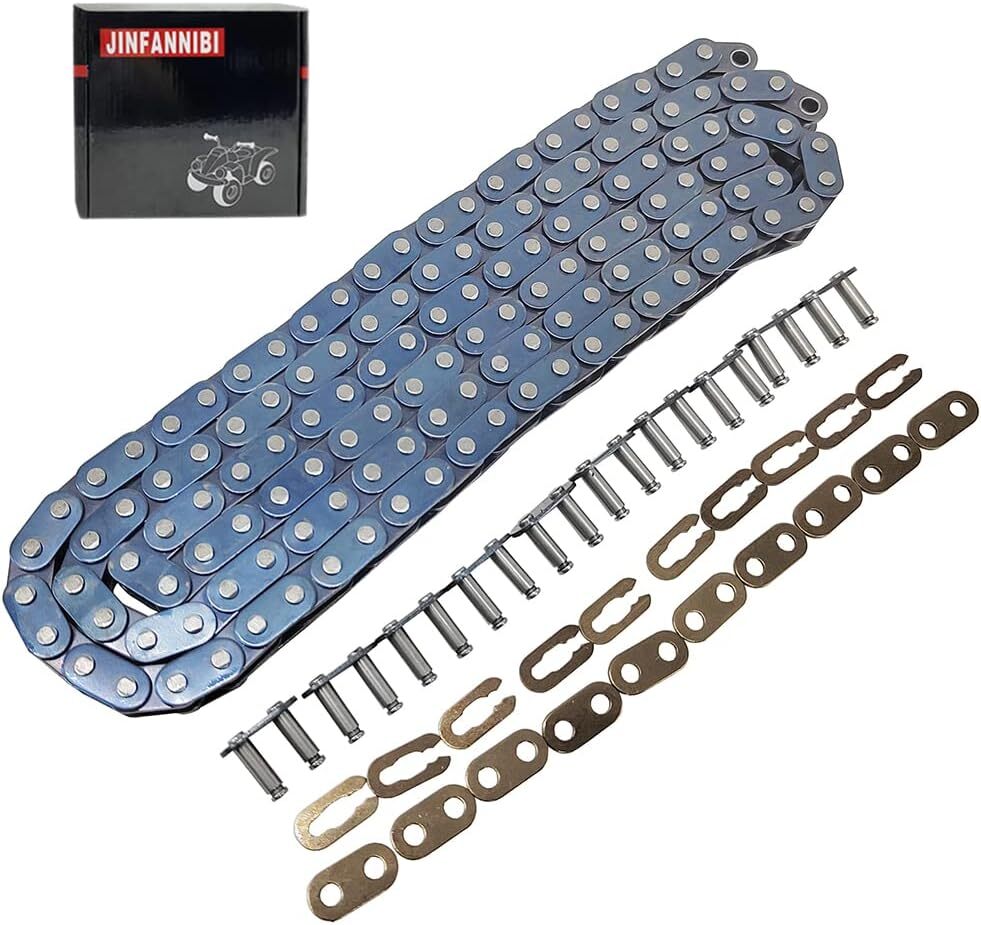 T8F Drive Chain 134 Links & 10 Master Link for 2 Stroke 43cc 47cc 49cc Dirt Bike