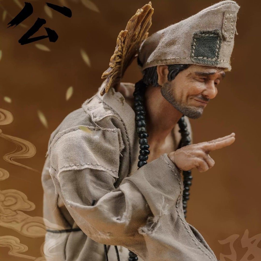 NT-JG: Nottaa Nota Studio Mad Monk (Ji Gong) 1/12 Scale Action Figure
