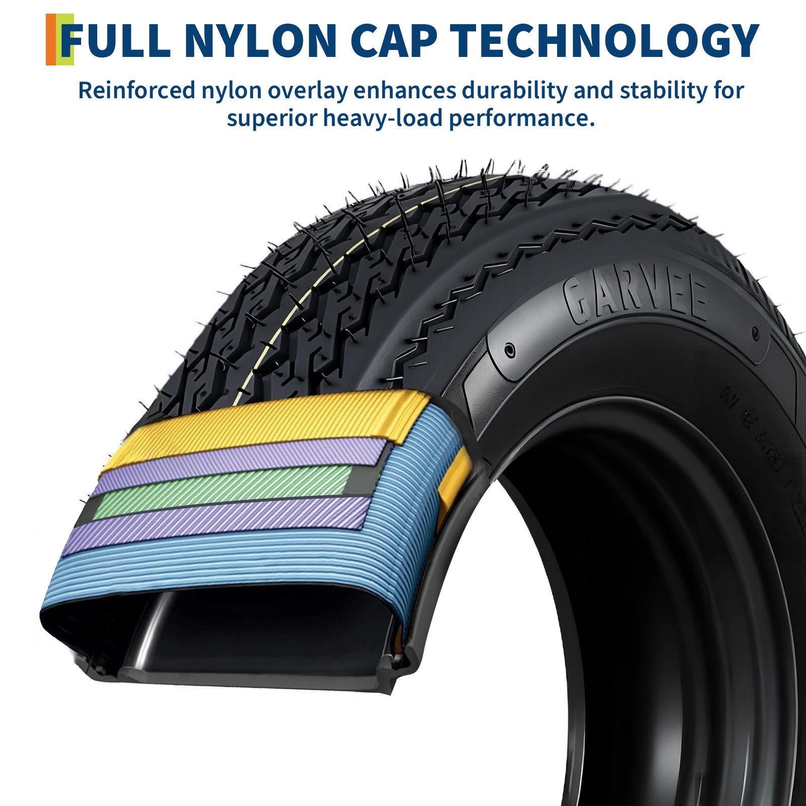 2 Pack 480-12 4.80x12 4.80-12 4.8-12 Trailer Tires with 12'' Rims, 4 Lug on 4"