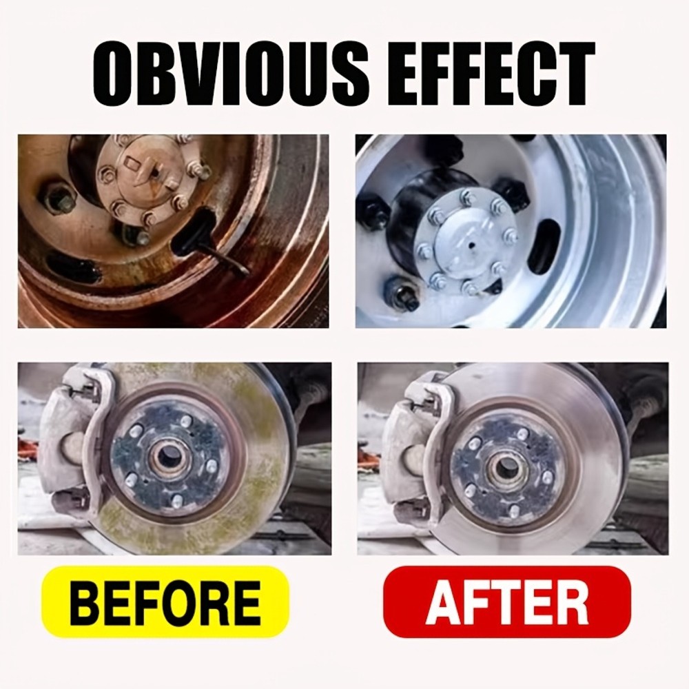 Universal Rust Remover Revitalizing Spray for Car Wheels & Metal Surfaces Strong