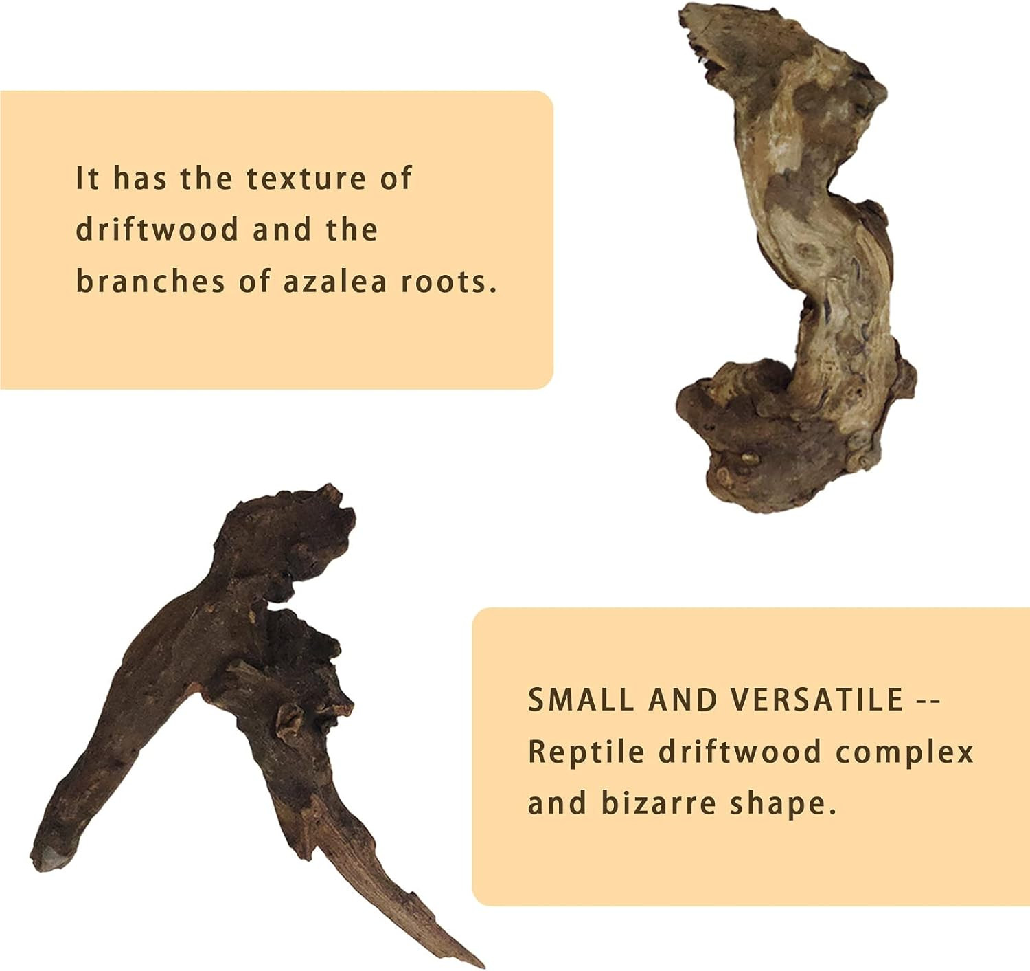 Aquarium Driftwood 10 PCS Natural Wood Driftwood Branches Habitat Decor