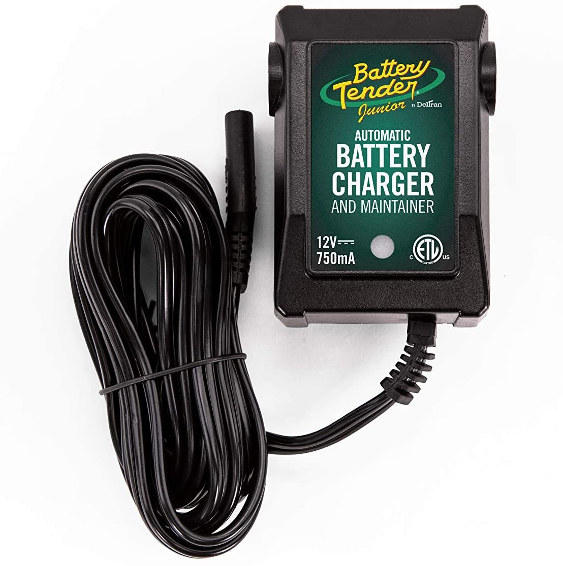 Deltran Battery Tender Jr Charger 12 Volt 750mA Lightweight Automatic Maintainer