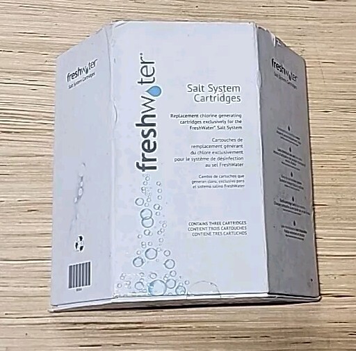 Hot Spring Spa Genuine FreshWater Salt System Cartridges 3 Count, Caldera