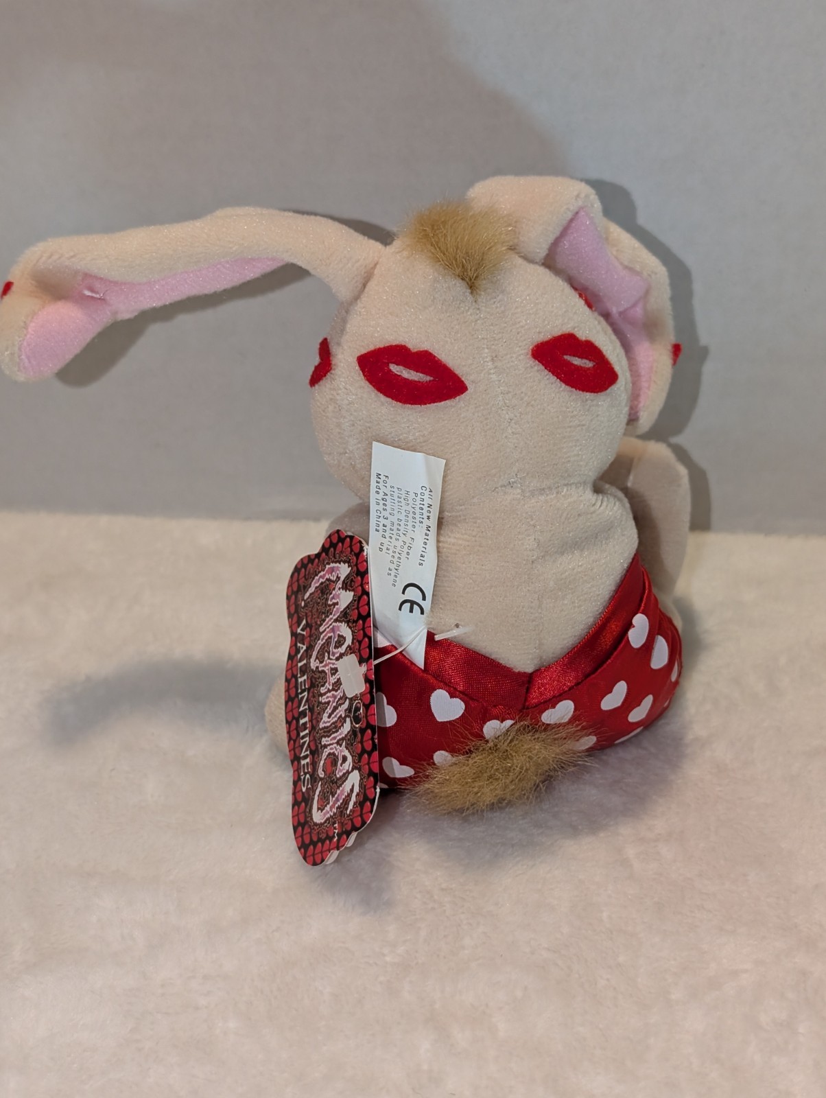 Vintage 90s Meanies Plush Lot 3 Holiday Valentine's Day , Xmas Stocking Stuffers