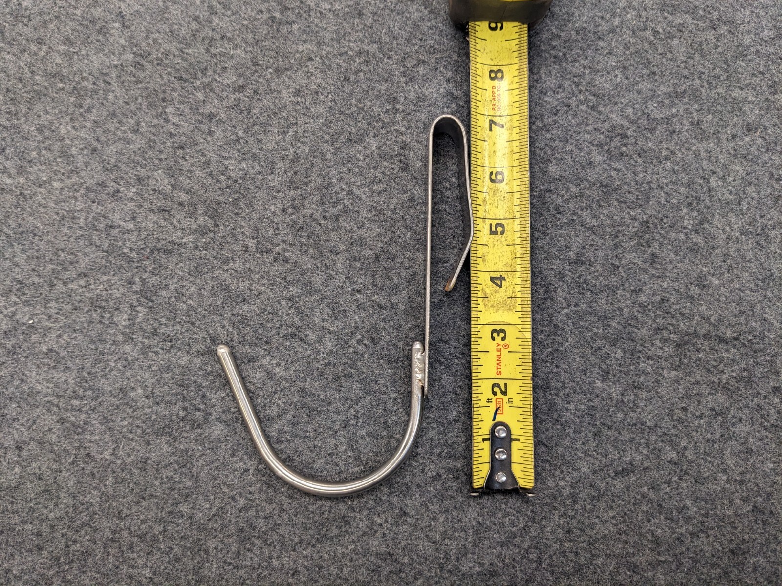 Professional Stainless Steel Concrete Float Hook & Belt Tool Hook Made in USA