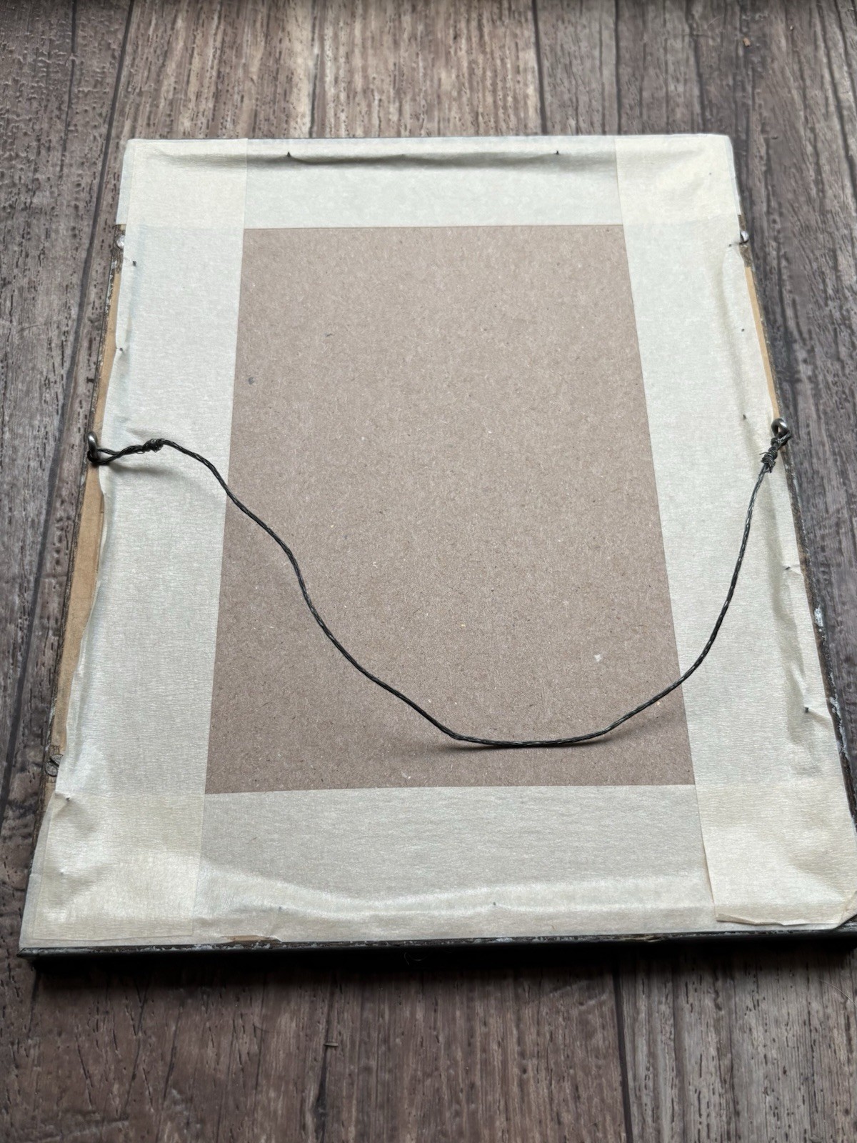 Vtg Rare 1959 Native American Chief Picture Photo Frame High Chief White Wolf