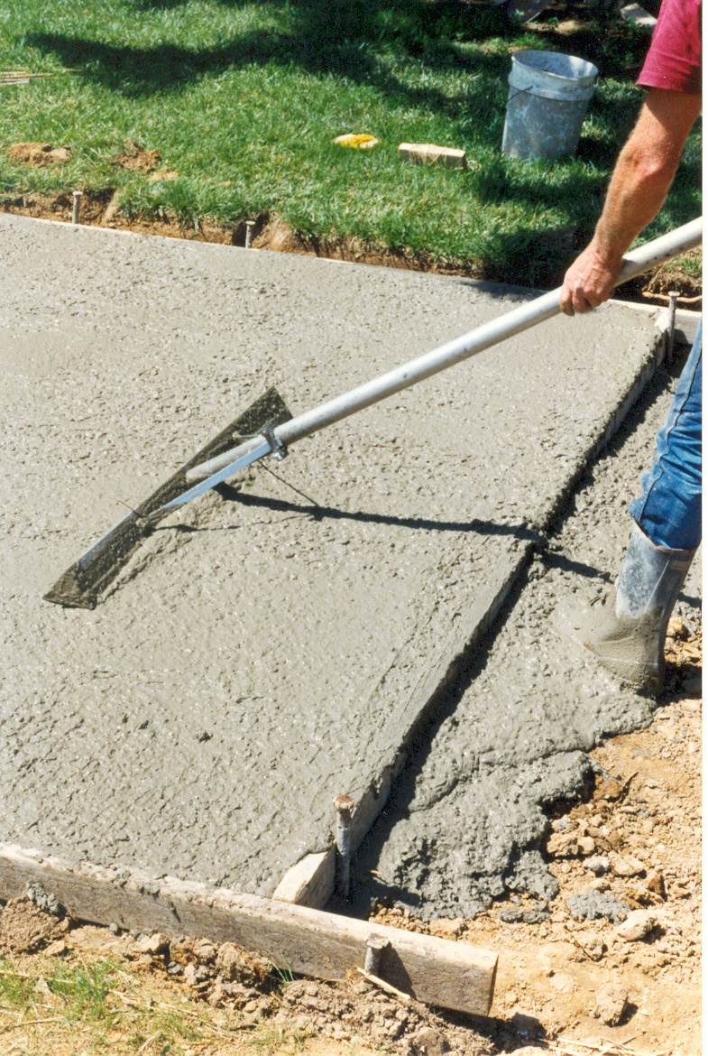 SCRUTE Screed and Floating Concrete Grade Tool...