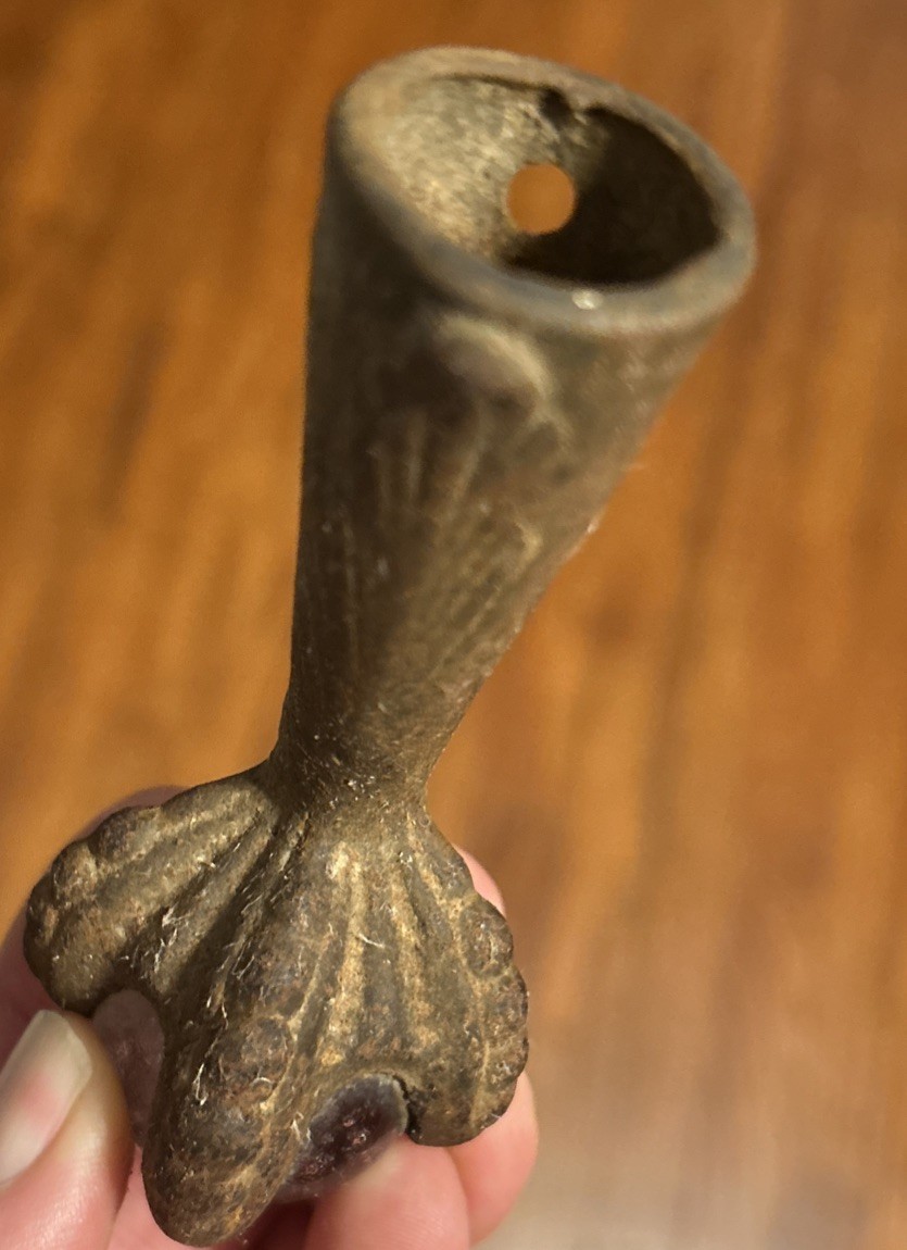 Set of 4 Vintage Art Deco Cast Iron Glass Claws and Ball Furniture Feet Casters