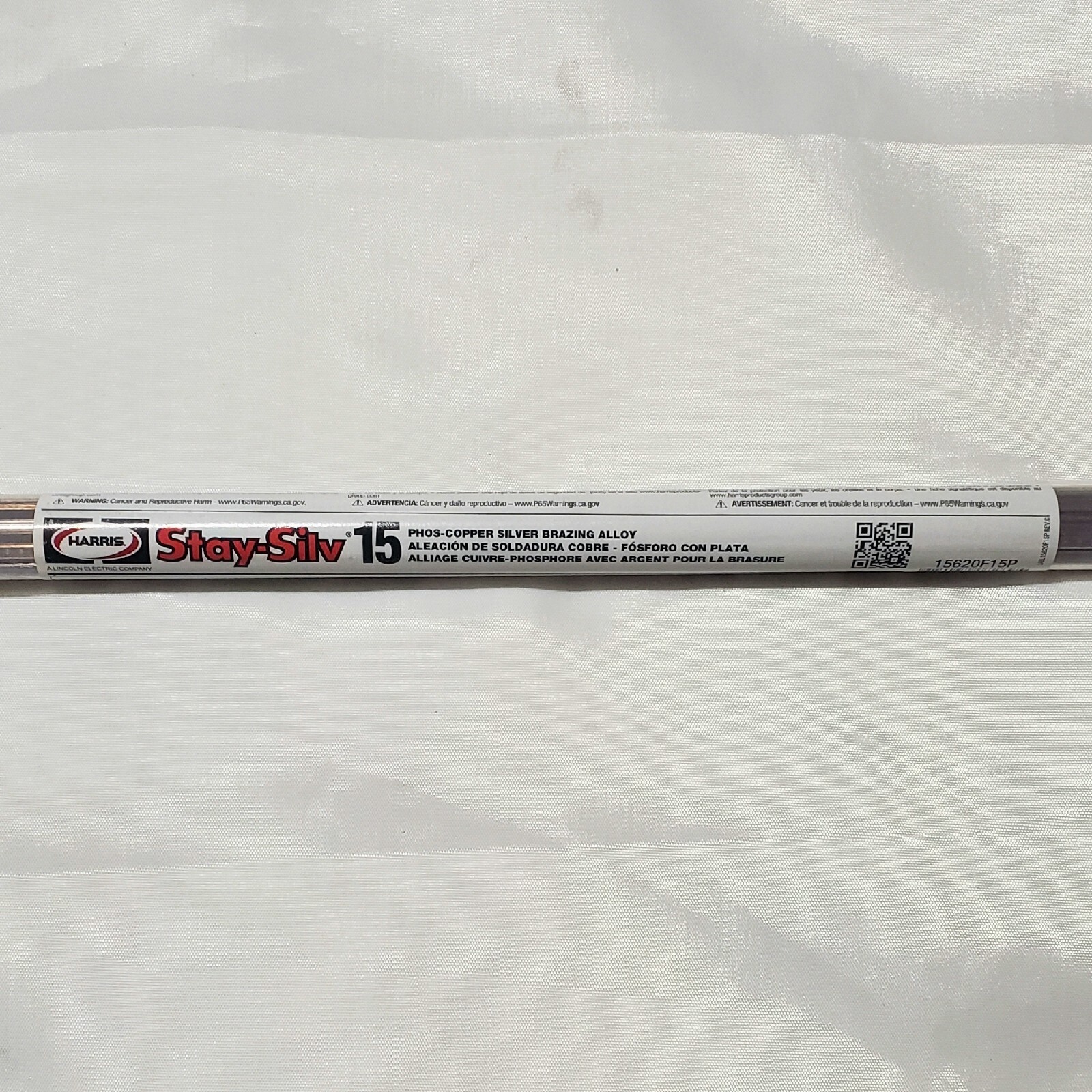 Harris Stay Silv 15 15% Silver Brazing Alloy Rods HVAC Grade 1LB 28 Rods