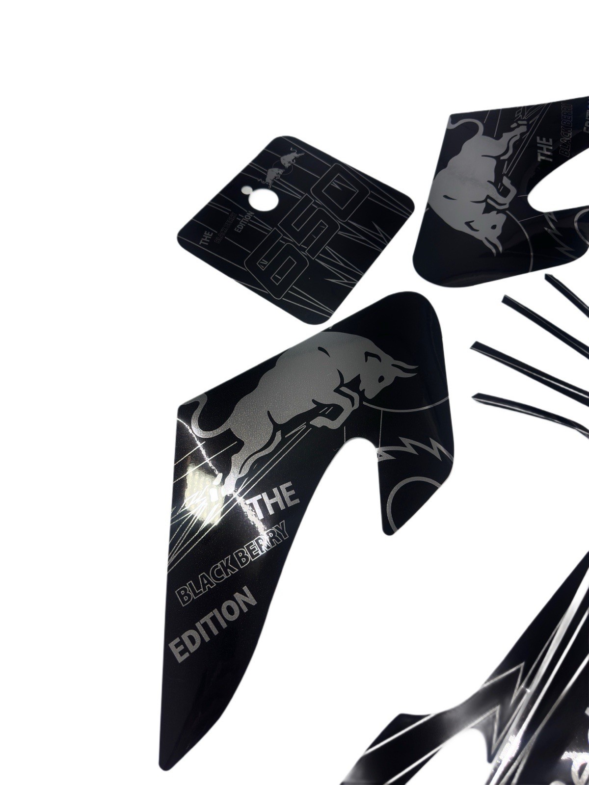 Razor MX500 MX650 graphics kit decals THICK AND HIGH GLOSS .....CHROME FINISH