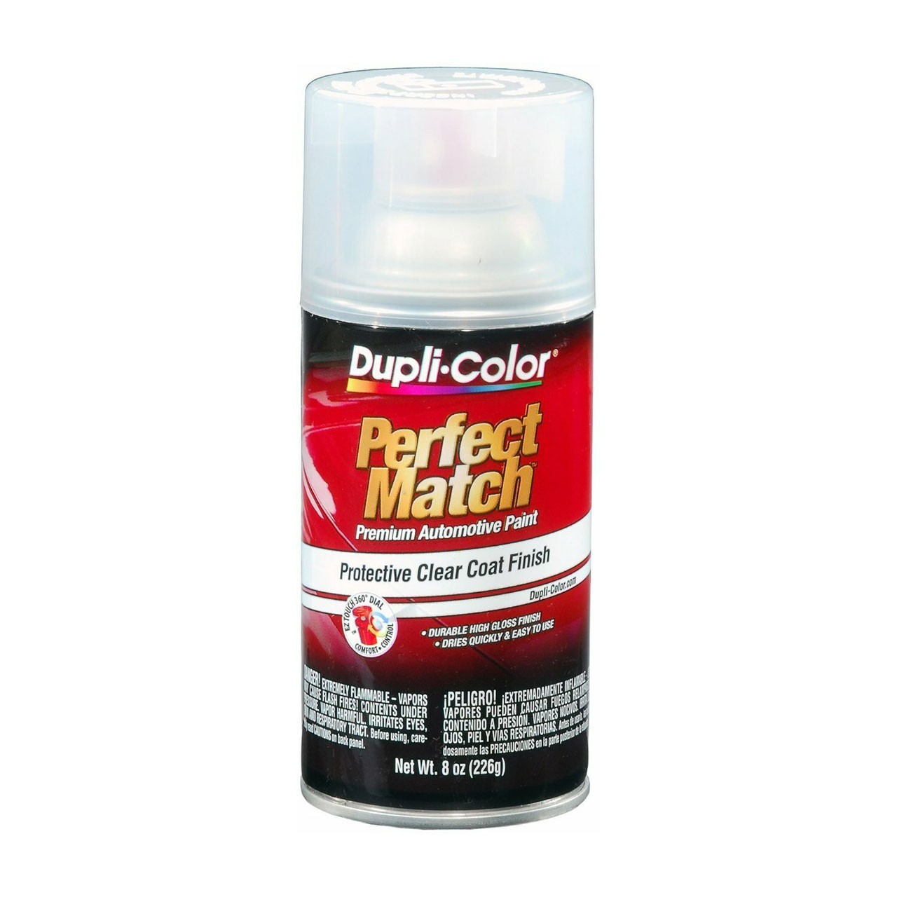 Dupli-Color BCL0125 Perfect Match Automotive Top Coat Clear 8 oz. Aerosol