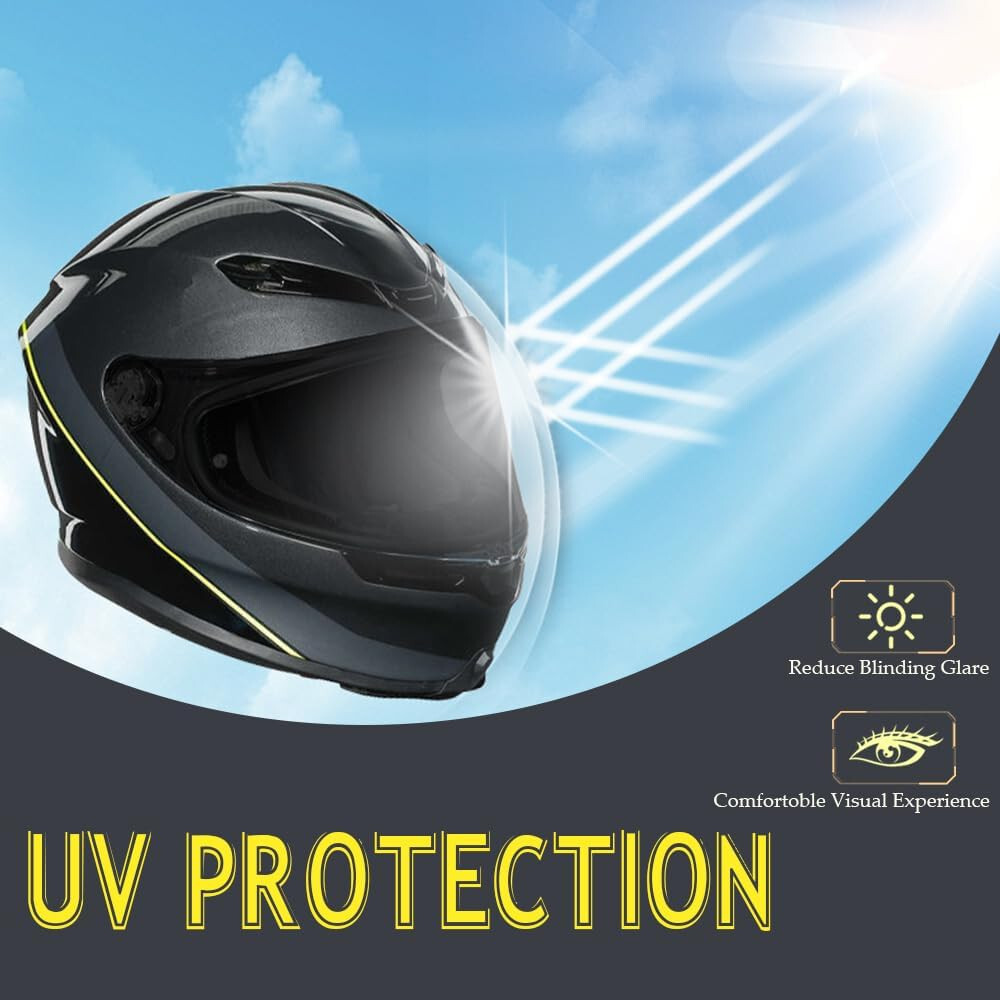 Photochromic Shield Helmet Visor Windscreen Len Peak for K6 K6S
