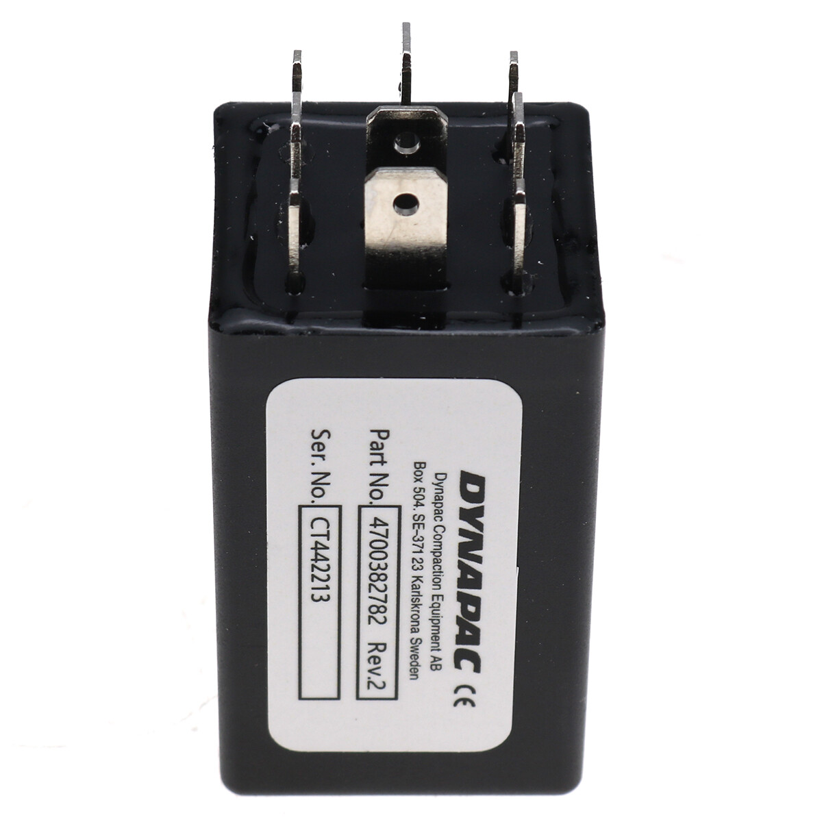 9 Pins 4700382782 Roller Grader VBS Relay For Dynapac CC422 CC522 CC622 382782