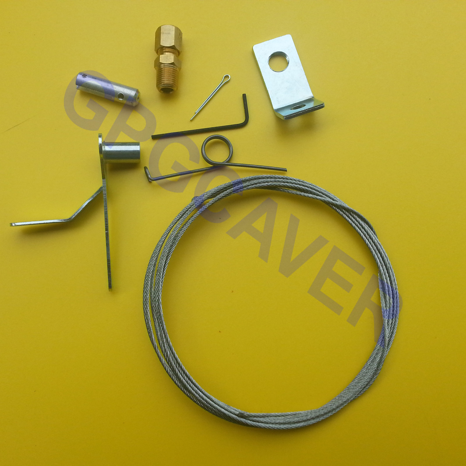 Briggs & Stratton flathead Go cart Kart Racing THROTTLE Linkage KIT with CABLE