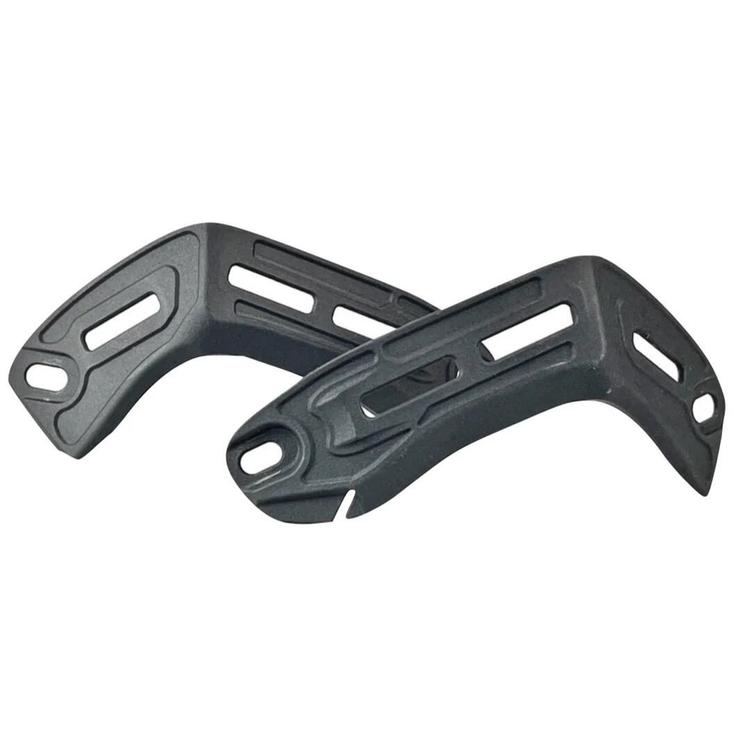 SWAT Black MLOK M-LOK Accessory Rails For Crye Airframe Ballistic Combat Helmet