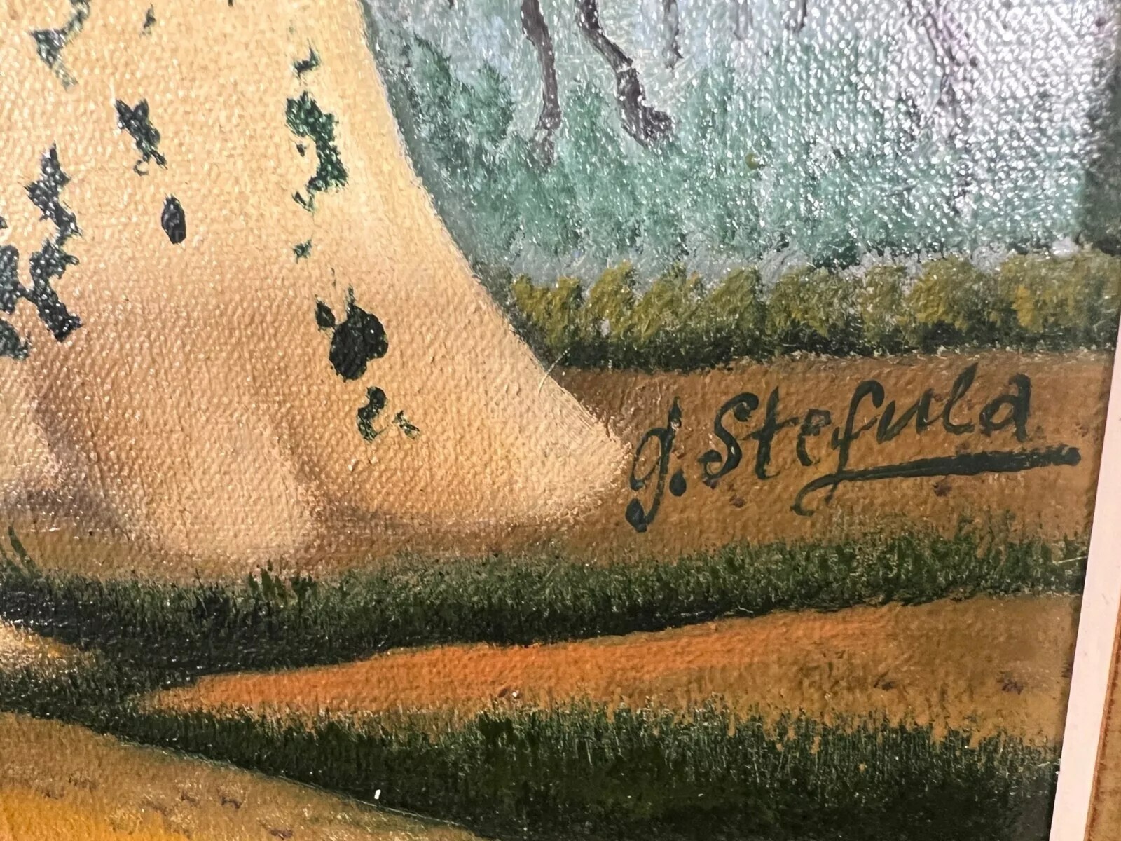 Gyorgy STEFULA "Lavender Field" Collectible! #112