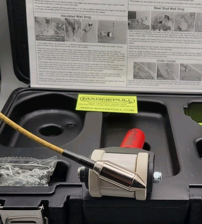 Magnepull XP1000-LC Magnetic Wire Puller Fishing System Electrical Tools DIY Pro