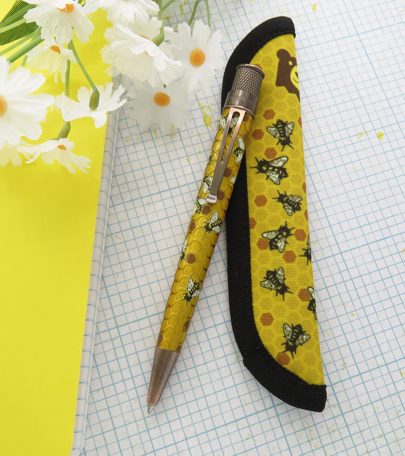 Retro 51 Tornado™ Rescue Ballpoint Pen - "Buzz" Honeybee