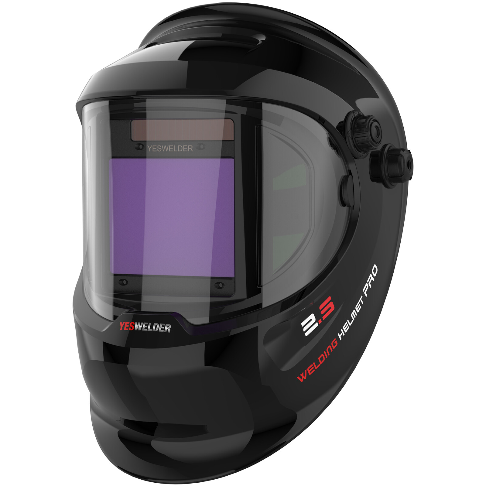 Auto-Darkening Welding Helmet,Large View True Color Welder Helmet with Side View