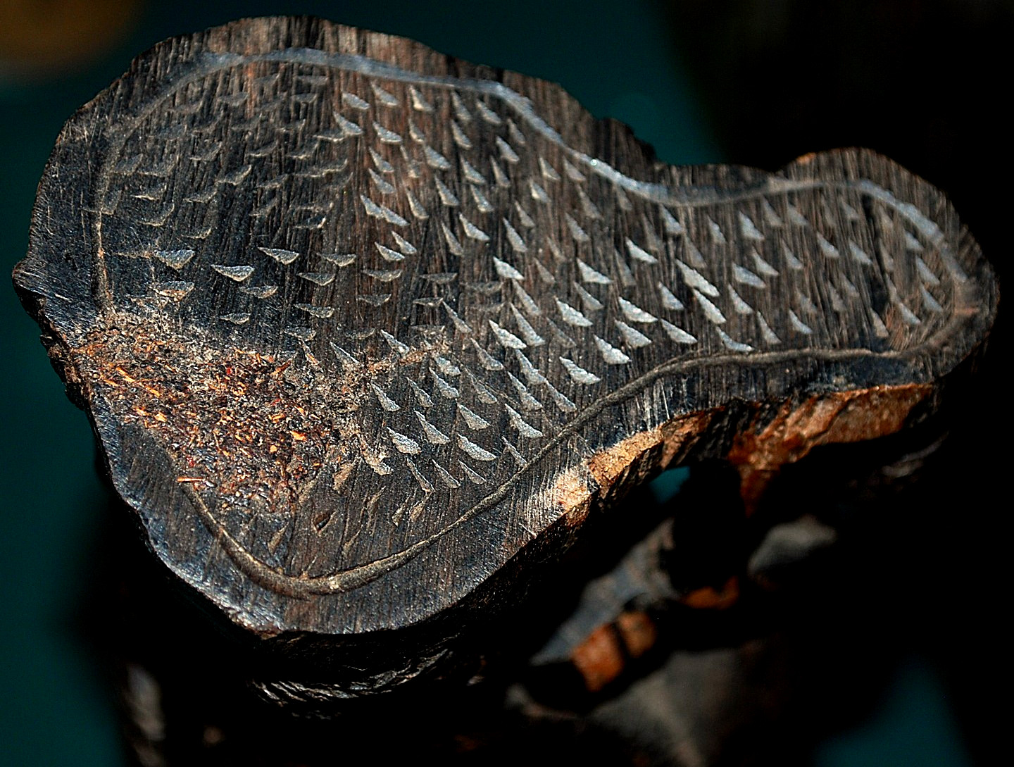 Vtg MAKONDE African TREE OF LIFE Ancestor Family Hand Carved EBONY WOOD Statue