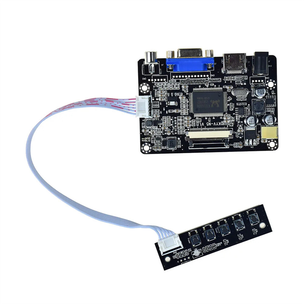 5 inch AT050TN22 V1 V.1 LCD Screen + VGA AV LCD Controller Driver Board 640x480