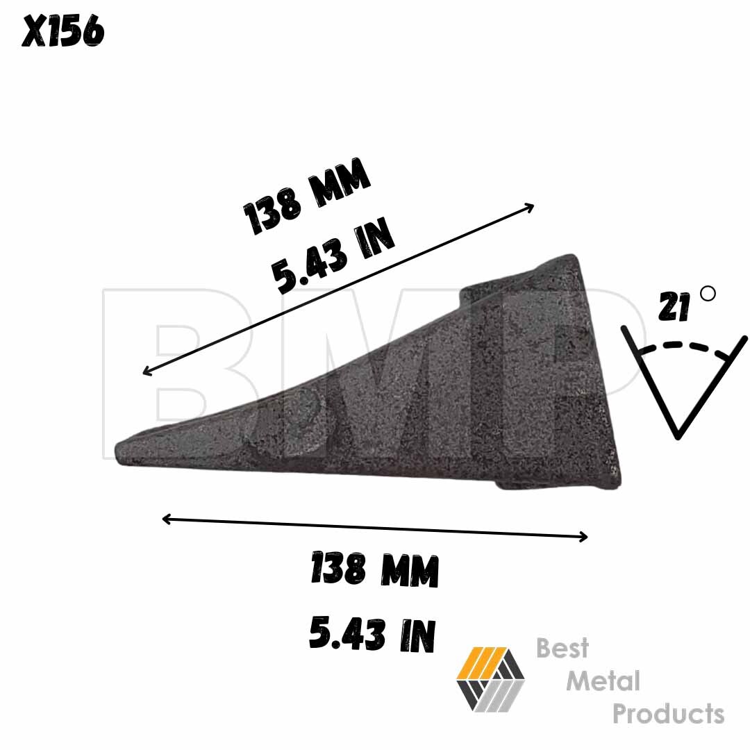 (10)X156 Bucket Teeth + Pin/Steer /Mini Excavator/Backhoe /Hensley/Bobcat 118
