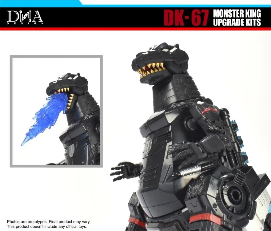 DK-67G for Megatron Type Godzilla Synergenex | DNA Design