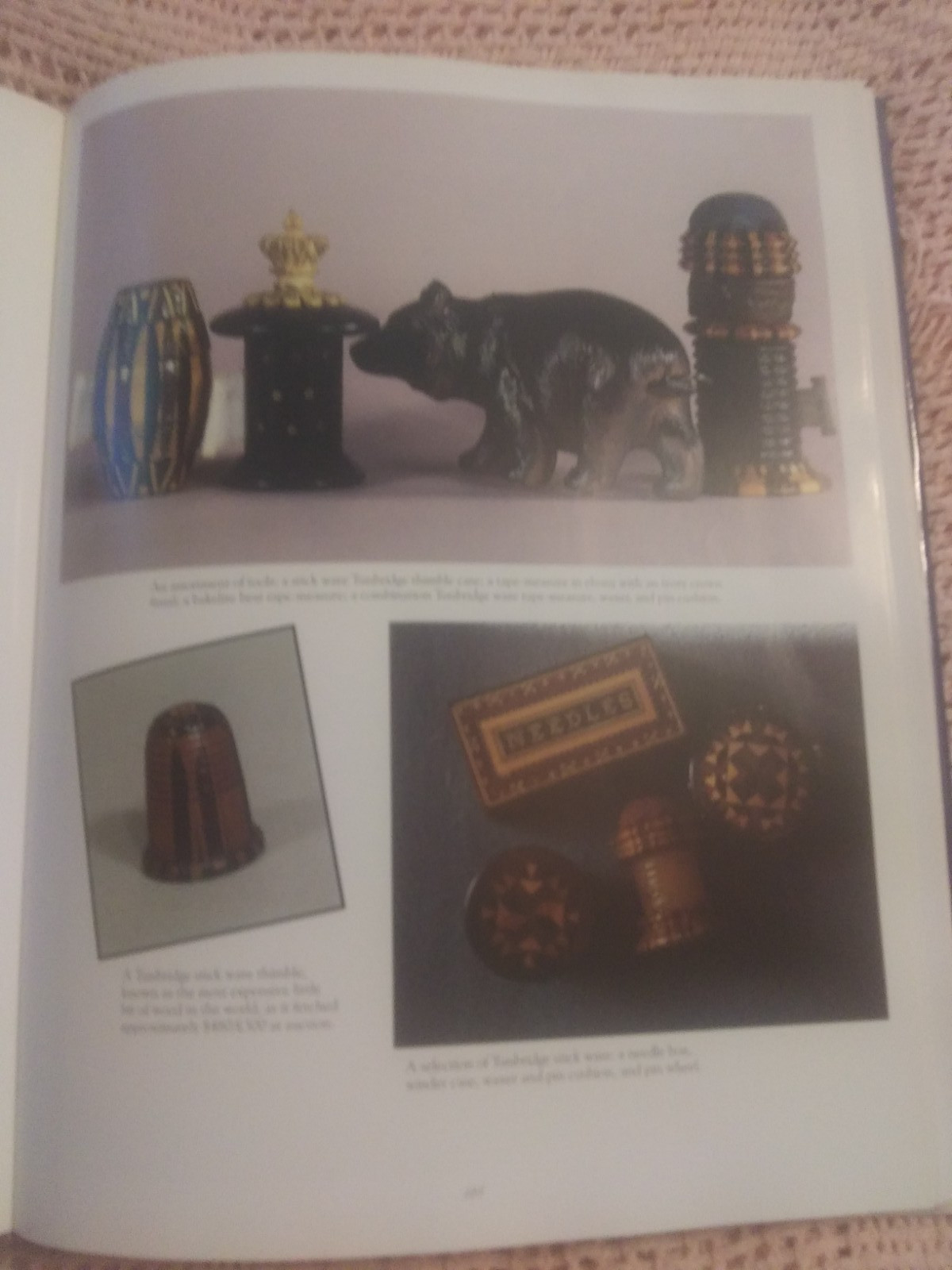 The Story Of Antique Needlework Tools By Bridget McConnell~1999 Hardcover Book