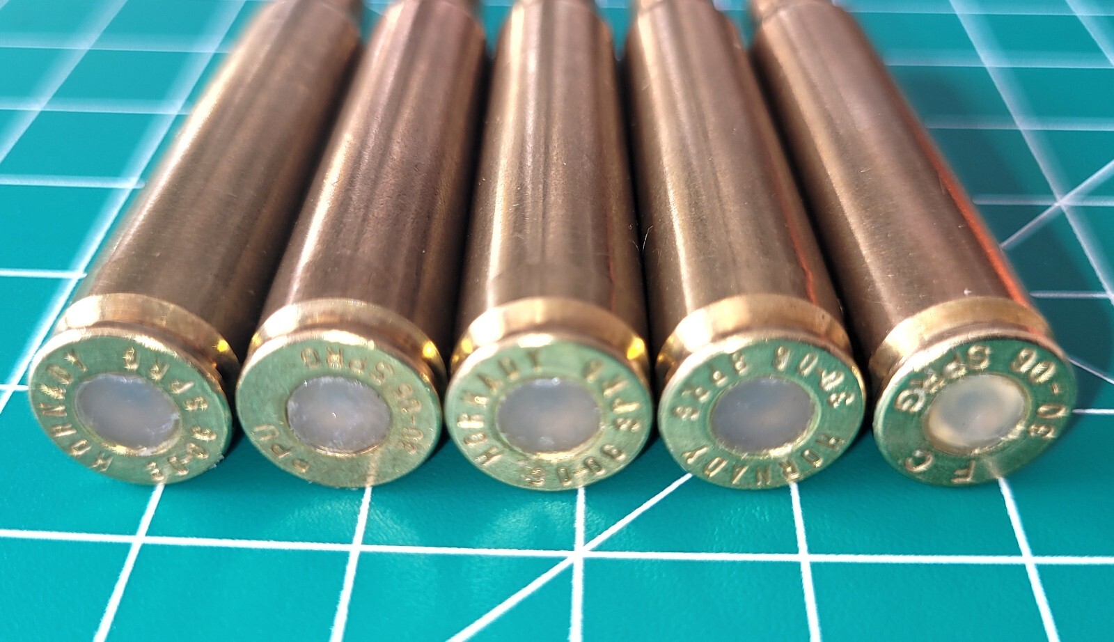 30-06 Springfield Snap Caps Set Of 8 With Garand En-Bloc/Clip Safety Training