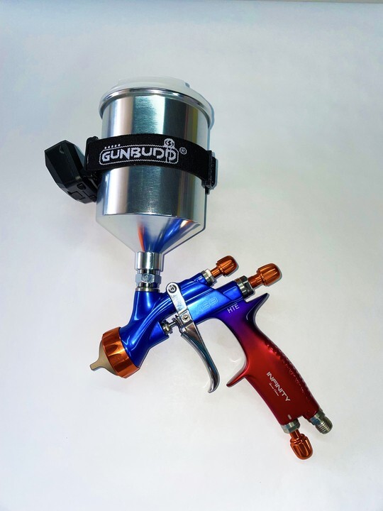 Professional ATOM X88 INFINITY Spray Gun – Dual 1.3/1.4mm Tips Auto Body Paint!