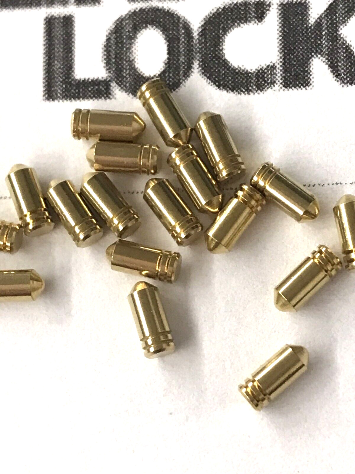 MASTER & AMERICAN PADLOCK LOCK CYLINDER PIN KIT. REKEY KIT WITH SERRATED PINS