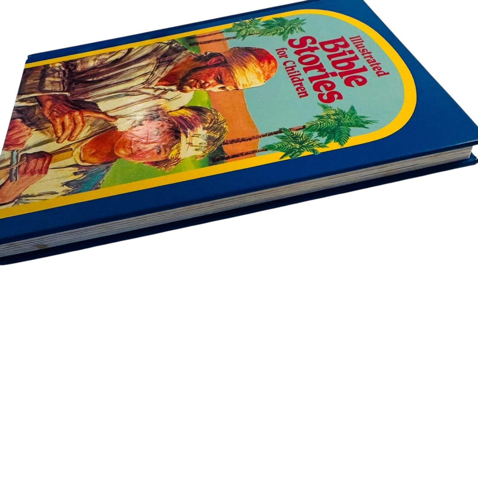 Illustrated Bible Stories for Children Hardcover Book and 2 Audio Cassettes