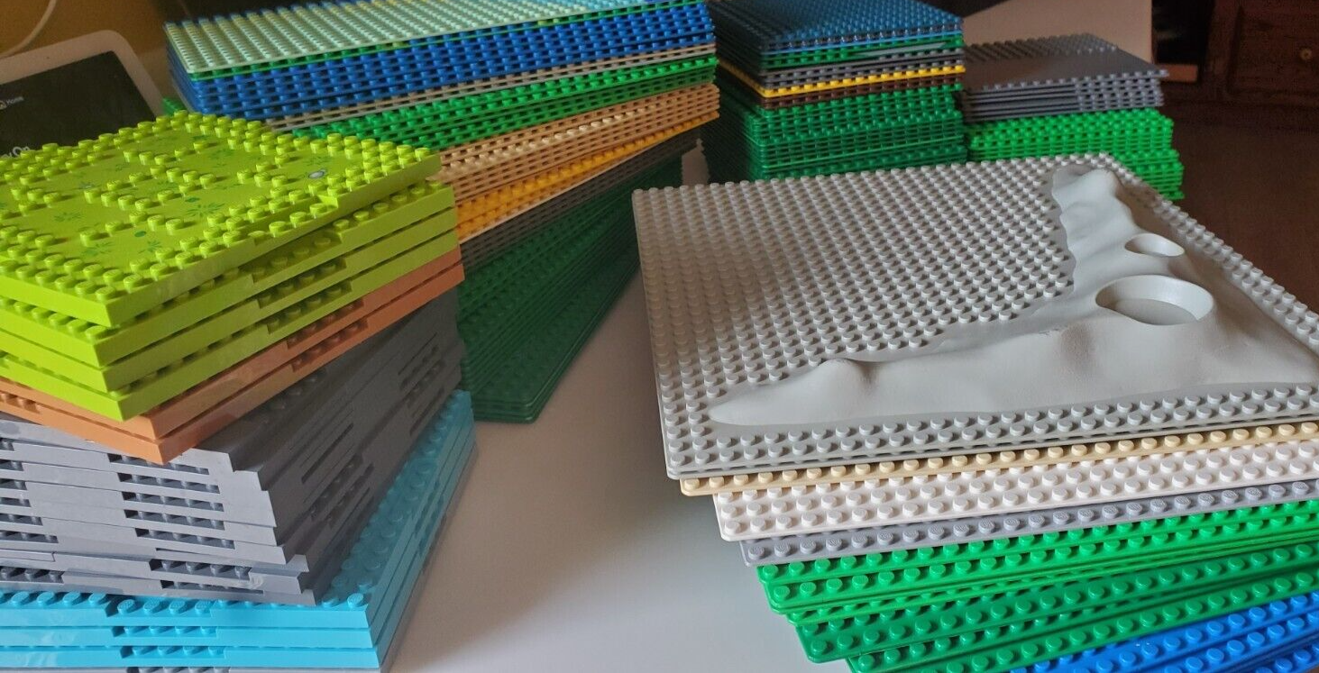 Genuine Lego Baseplates 32x32 (10700) - 32X16 - 16x16 (3867) - Pick sz and color