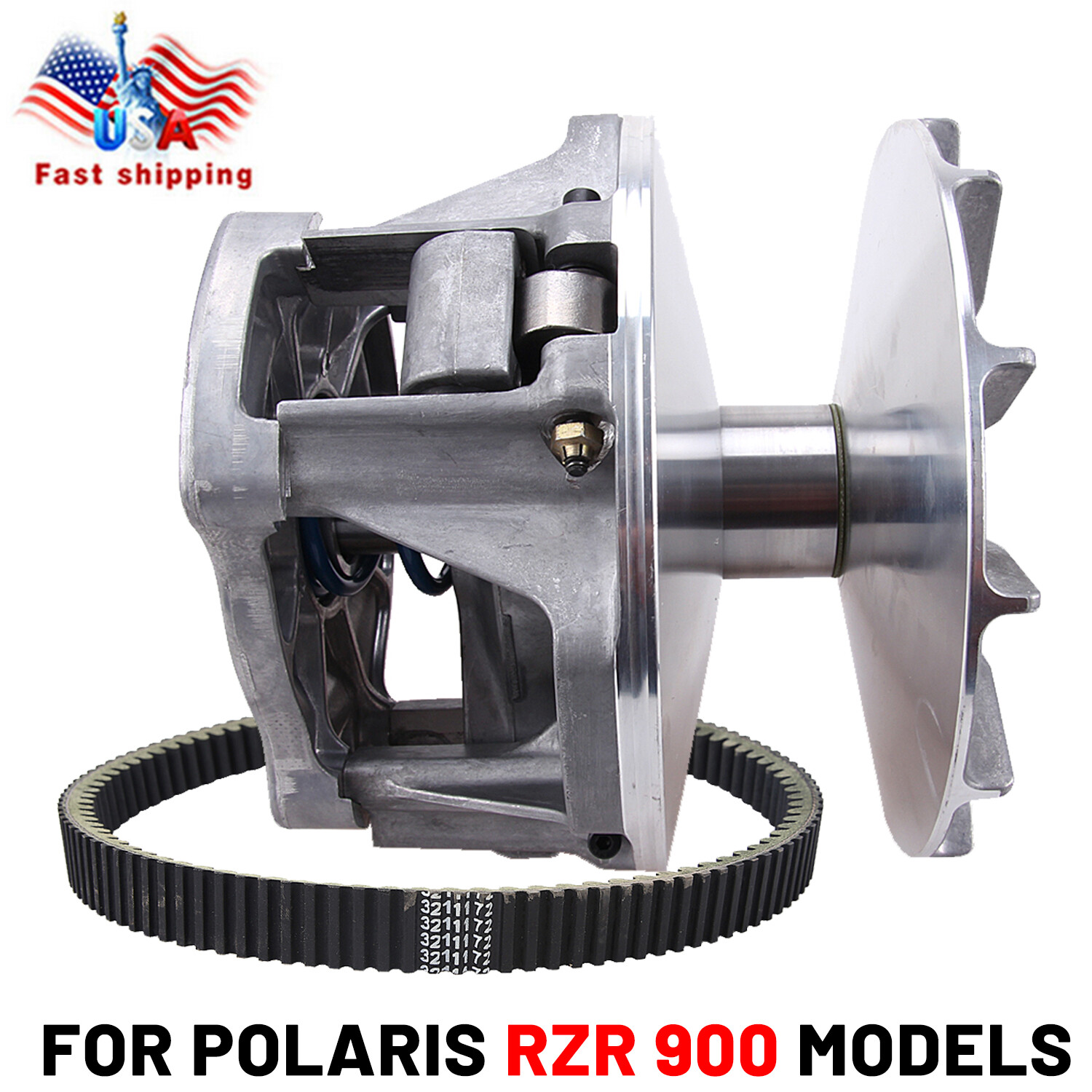 FOR 2013-19 POLARIS RANGER 900 XP NEW PRIMARY DRIVE CLUTCH Complete & Drive Belt