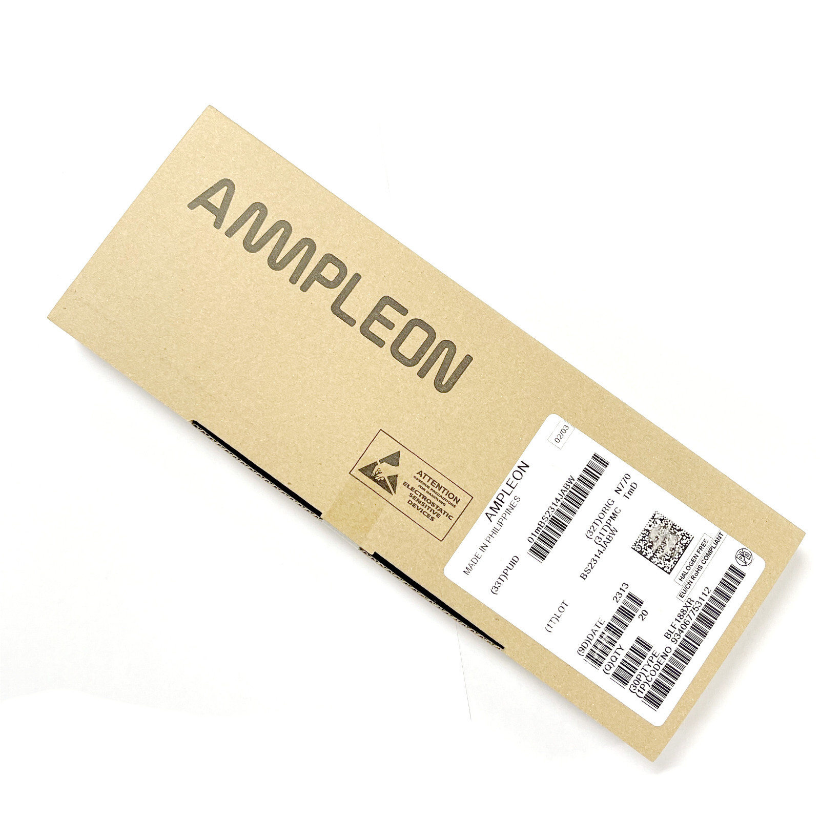 AMPLEON BLF188XR Power LDMOS transistor HF to 600 MHz 1400W New Original 1PCS