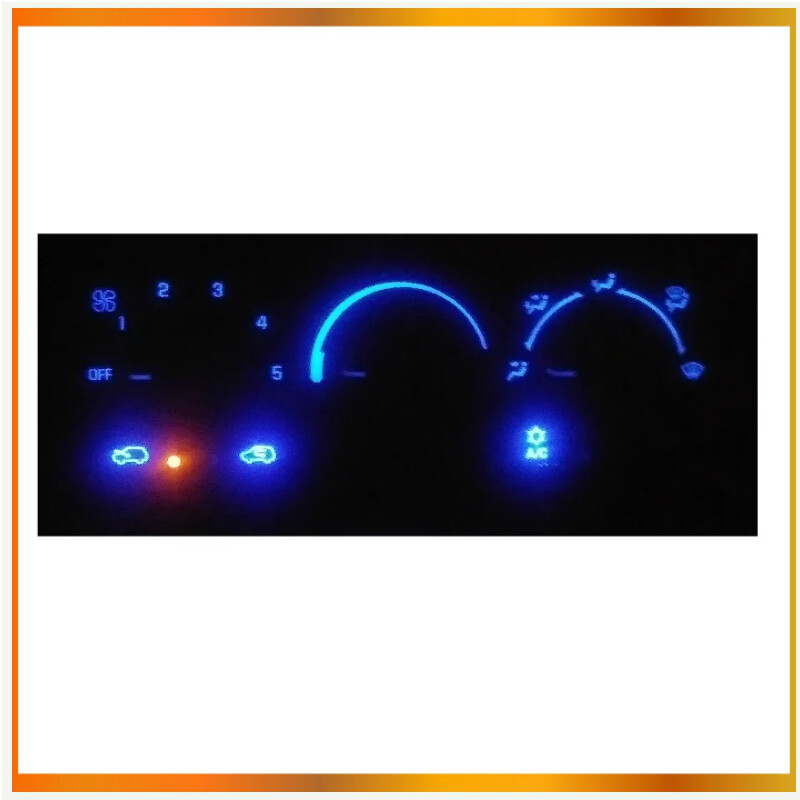 Delco Chevy Climate Control LED Light Bulbs 1999-2002